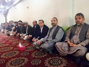 An image of Afghan political leaders